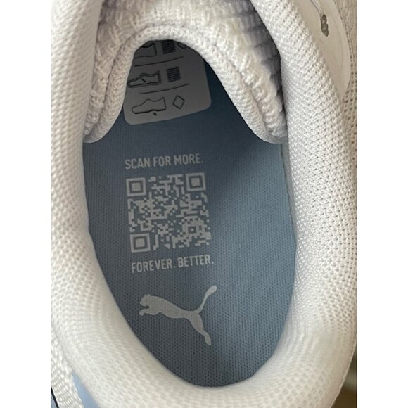 Puma Womens White Running Shoes Size 9 Cushioned Lightweight Sneakers - Picture 11 of 11